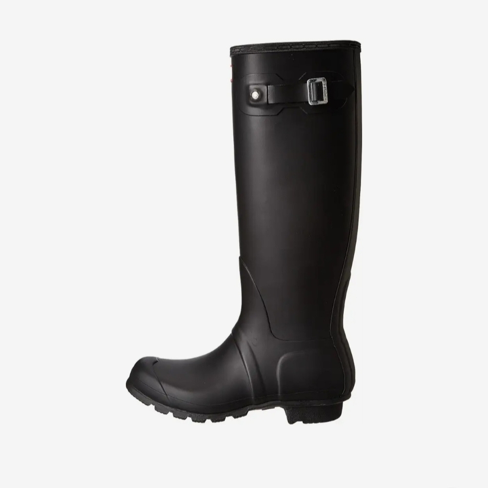 Hunter Original Tall Neutral Black Waterproof Boots Womens Size 5 & 8 NWT Preppy